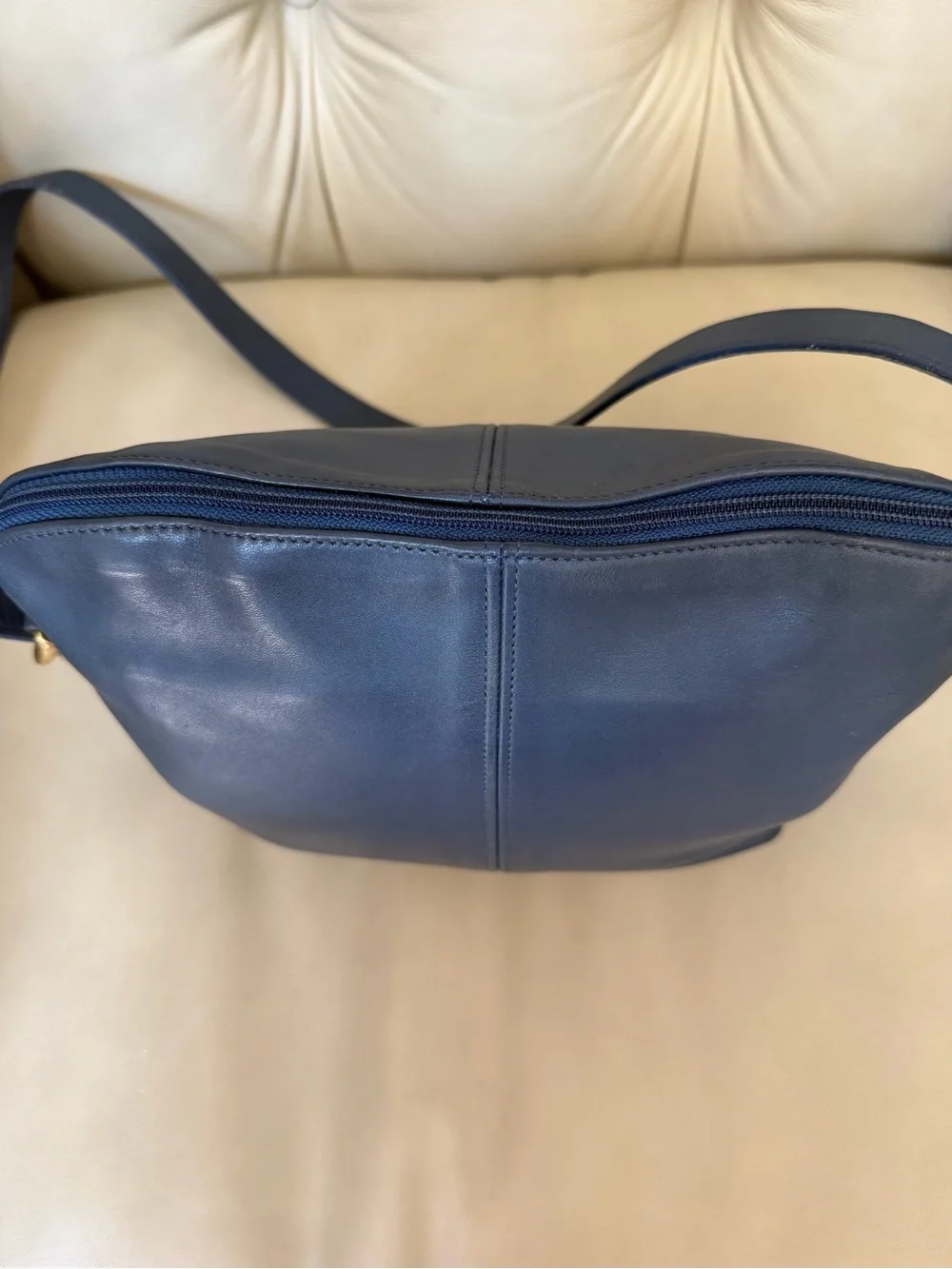 Vintage Coach Soho Mercer Bag 4131 Slate Blue Gray Rare Color